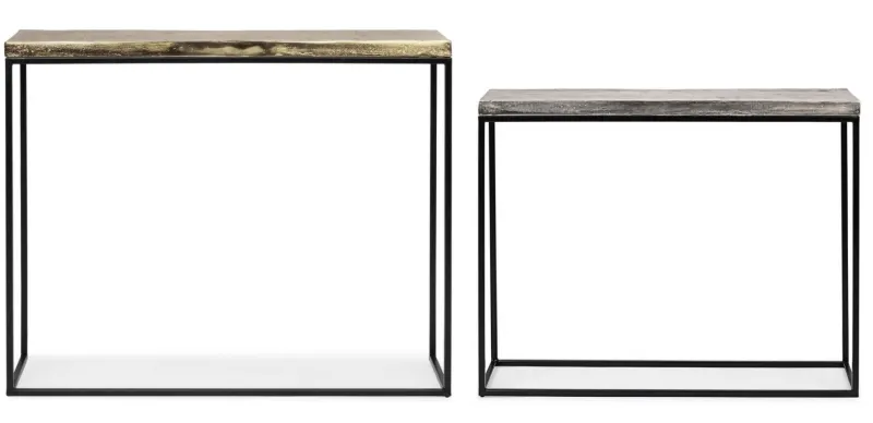 New Bizzotto SET2 CONSOLLE IN METALLO - AMIRA