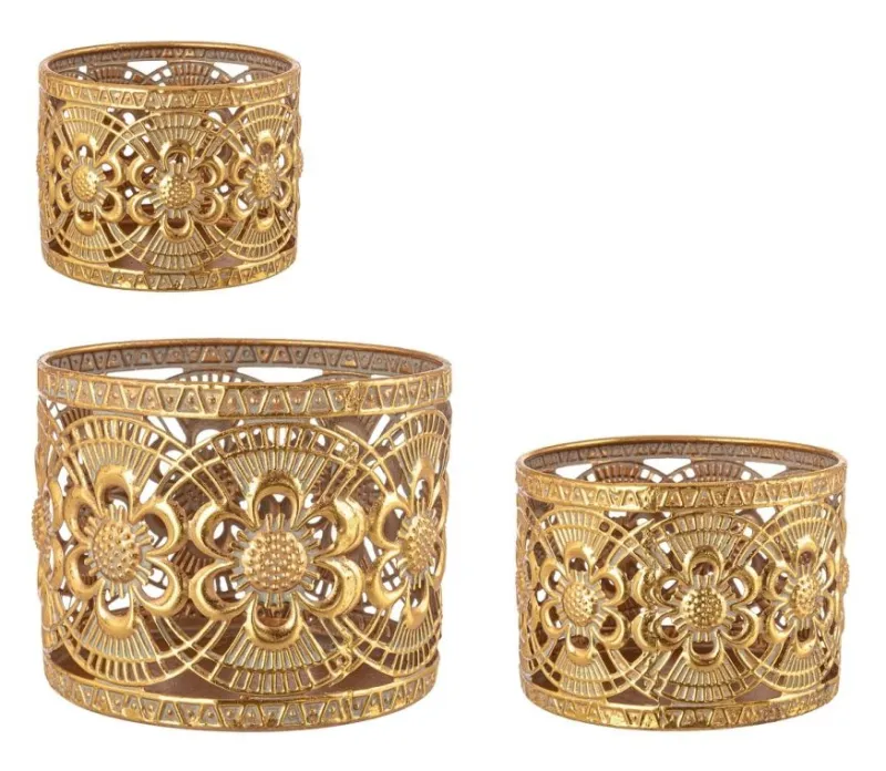 Clearance Bizzotto SET3 LANTERNA CEUTA TO FIORE