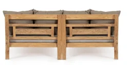 Bizzotto SET2 LOUNGE C-C BALI NATURAL - FSC