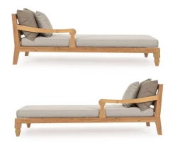Bizzotto SET2 LOUNGE C-C BALI NATURAL - FSC