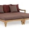 Clearance Bizzotto SET2 LOUNGE C-C BALI WINE - FSC