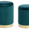 New Bizzotto SET2 POUF CONTENITORE NAVYUS - POLINA