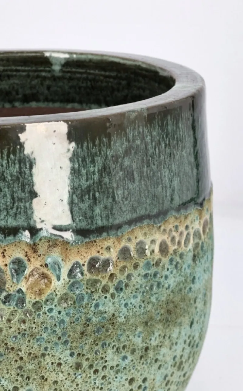 Bizzotto SET3 P.VASO DUYEN TO VERDE GIADA