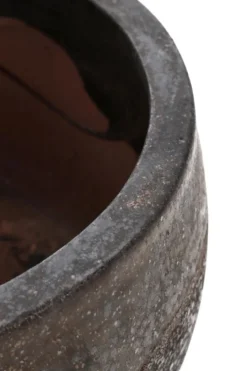 Clearance Bizzotto SET2 P.VASO DUYEN TONDO BASSO RUSTY