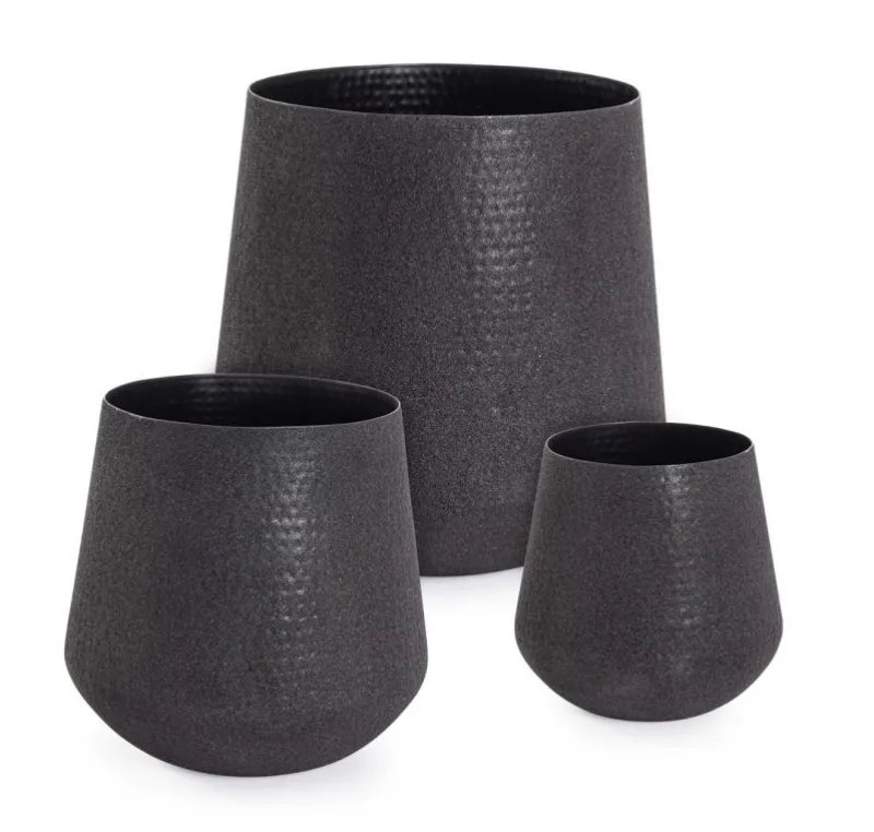 Best Bizzotto SET3 P.VASO KENAR TO NERO