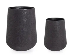 Discount Bizzotto SET2 P.VASO KENAR TO NERO ALTO