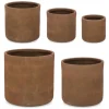 Sale Bizzotto SET5 P.VASO RIGO CIL RUSTY