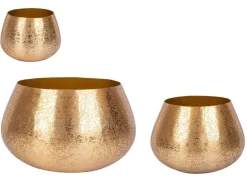 Sale Bizzotto SET3 P.VASO VARANASI TO ORO