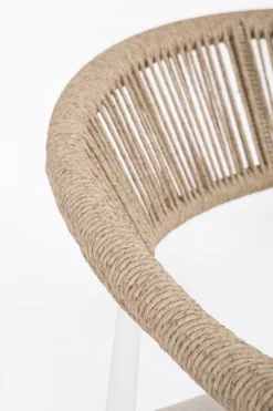 Clearance Bizzotto SET4 SALOTTO C-C JANDIA BIANCO/BEIGE