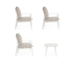 Bizzotto SET4 SALOTTO C-C NEBULA VAPOR YK15