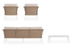 Bizzotto SET4 SALOTTO C-C OCEANA VAPOR YK15