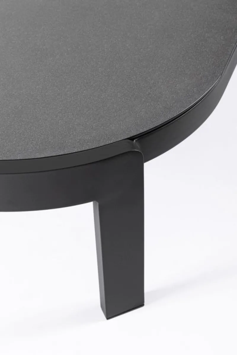 Best Bizzotto SET4 SALOTTO IN CORDA PER ESTERNO ANTRACITE WG21 - PRESLEY