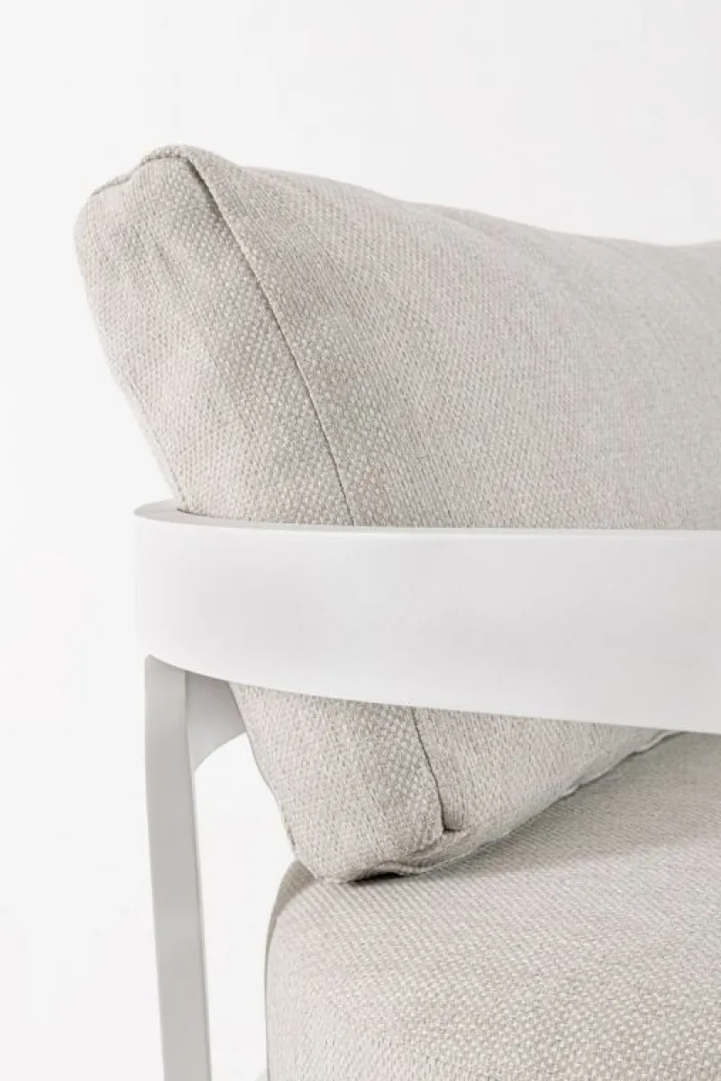 Sale Bizzotto SET4 SALOTTO IN CORDA PER ESTERNO BIANCO WG20 - PRESLEY