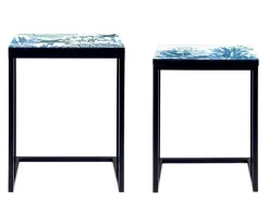 Outlet Bizzotto SET2 TAVOLINI IN METALLO K03 - REEF