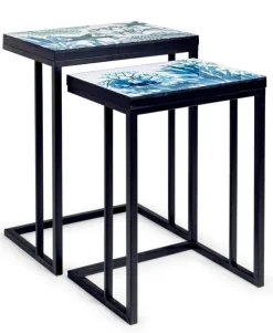 Outlet Bizzotto SET2 TAVOLINI IN METALLO K03 - REEF