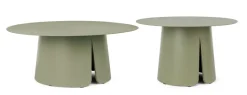 Sale Bizzotto SET2 TAVOLINO BRYAN D70+90 AVOCADO