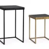 Outlet Bizzotto SET2 TAVOLINO YAMIR QU