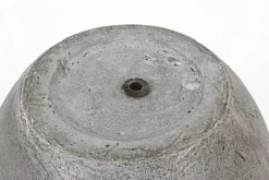 Outlet Bizzotto SET2 VASO CEMENT SFERA GRIGIO