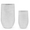 Online Bizzotto SET2 VASO TRESSAGE TO ALTO BIANCO
