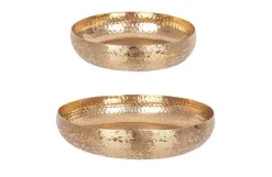 Outlet Bizzotto SET2 VASSOIO VARANASI TO ORO