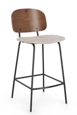 Outlet Bizzotto SGABELLO BAR BEIGE - SIENNA