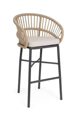 Clearance Bizzotto SGABELLO BAR C-C ODIVELAS BEIGE