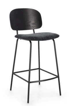 Discount Bizzotto SGABELLO BAR GRIGIO SCURO - SIENNA