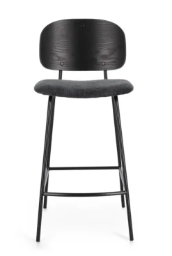 Discount Bizzotto SGABELLO BAR GRIGIO SCURO - SIENNA