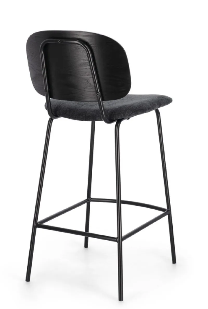 Discount Bizzotto SGABELLO BAR GRIGIO SCURO - SIENNA