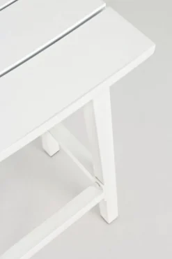 Clearance Bizzotto SGABELLO BAR IN ALLUMINIO BIANCO YK11 - SKIPPER