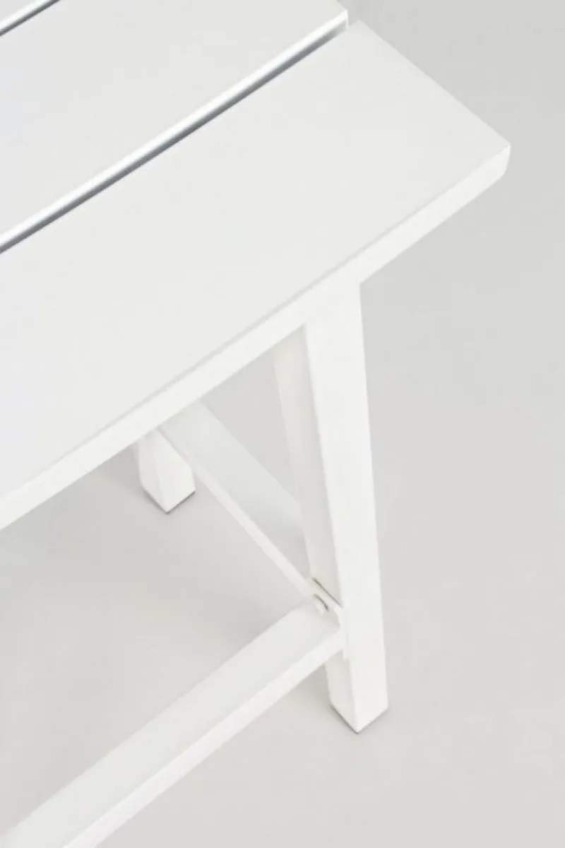 Clearance Bizzotto SGABELLO BAR IN ALLUMINIO BIANCO YK11 - SKIPPER