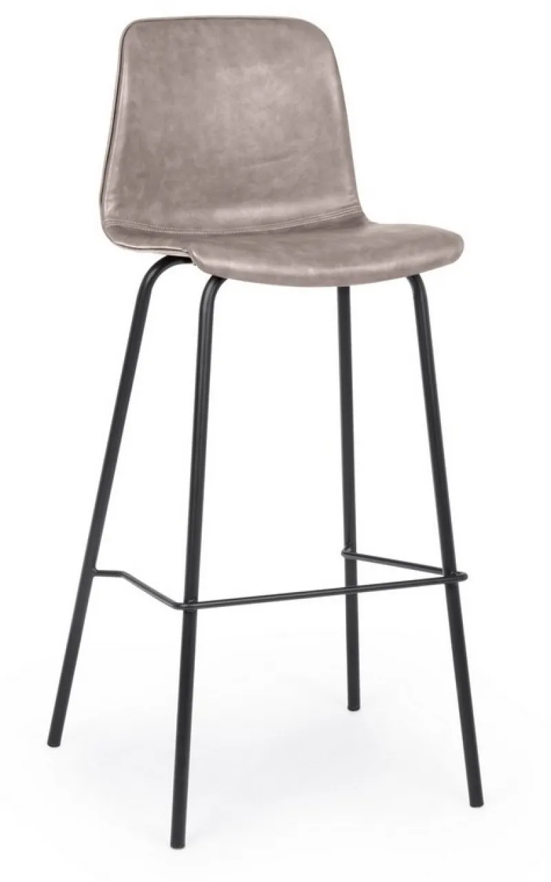 Best Bizzotto SGABELLO BAR IN ECOPELLE BEIGE - KYRA