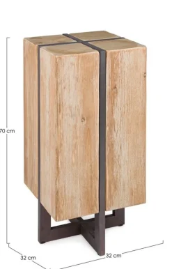 Clearance Bizzotto SGABELLO BAR IN LEGNO - GARRETT