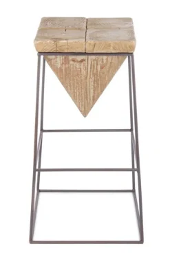 Clearance Bizzotto SGABELLO BAR IN LEGNO - PRISMY