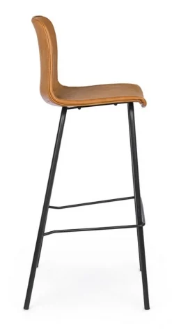 Hot Bizzotto SGABELLO IN ECOPELLE COLOR CUOIO - KYRA