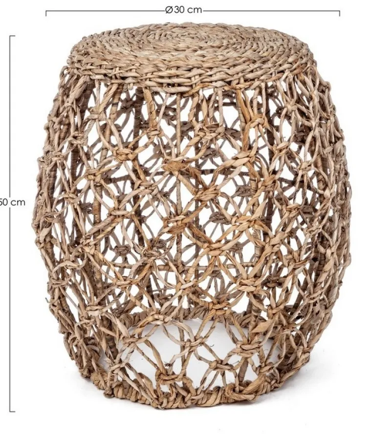 Bizzotto SGABELLO IN FIBRE NATURALI - AMELINA