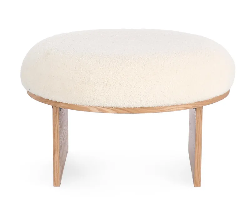 Discount Bizzotto SGABELLO IN TESSUTO NATURALE - ANNUSKA