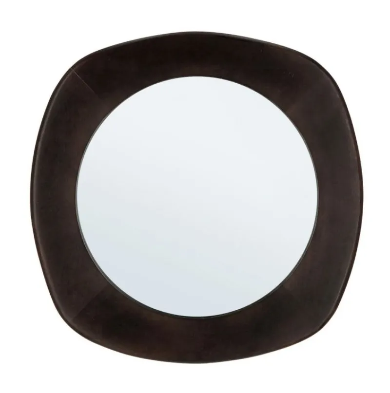 Discount Bizzotto SPECCHIO C-C DUDHI MARRONE SCURO D54,5