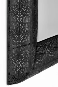 Clearance Bizzotto SPECCHIO C-C LARJAM NERO 70X90,5