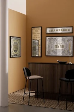 Online Bizzotto SPECCHIO C-C LIBRARY ORO 97X22