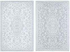 Hot Bizzotto TAPPETO BIANCO GRIGIO 120X180 - ANSEDONIA