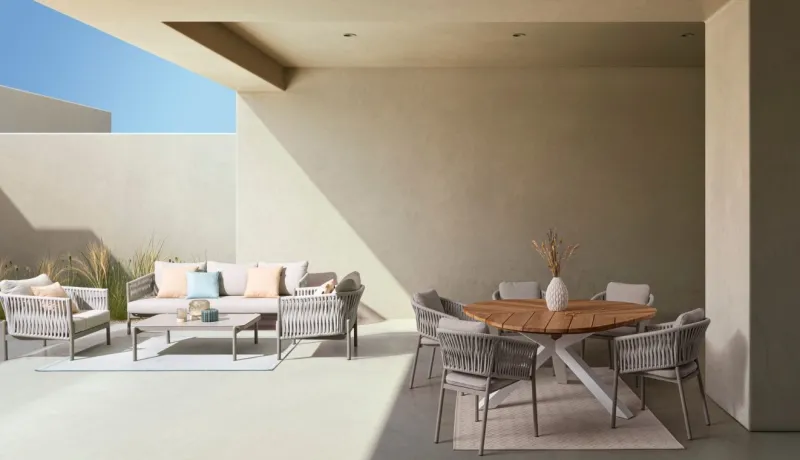 Hot Bizzotto TAPPETO THIERRY BLU BIANCO 160X230