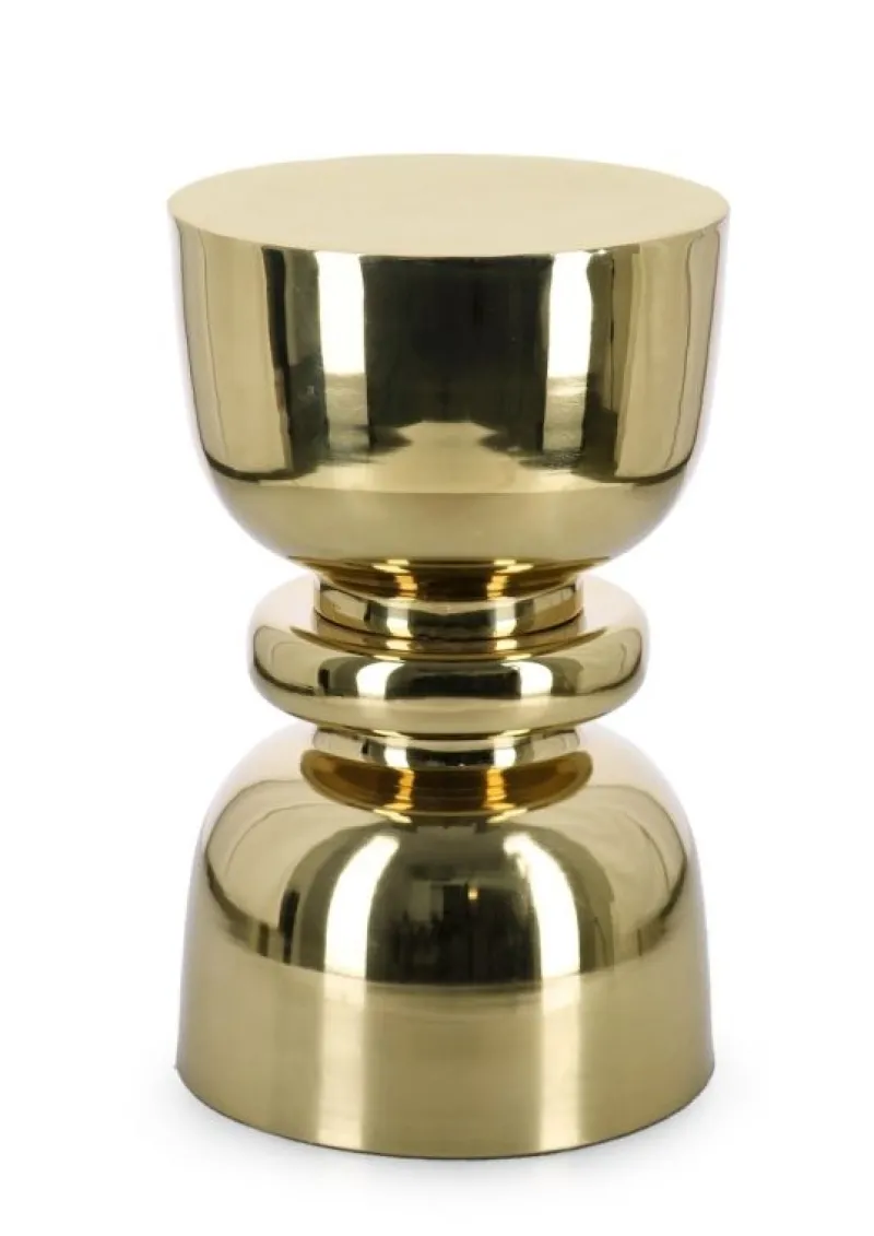 Discount Bizzotto TAVOLINO ANIMESH SHINY BRASS
