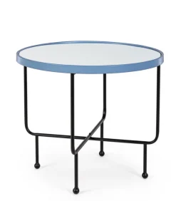 Sale Bizzotto TAVOLINO IN ACCIAIO CON SPECCHIO AZZURRO - PAINTER