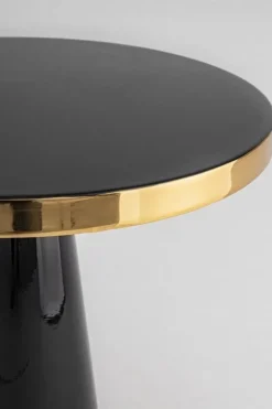 Discount Bizzotto TAVOLINO IN ACCIAIO NERO D51 - NANDIKA