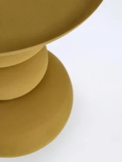 Clearance Bizzotto TAVOLINO IN ACCIAIO SENAPE - ALPA