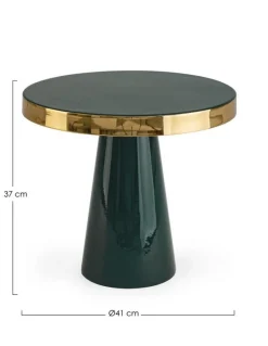 Bizzotto TAVOLINO IN ACCIAIO VERDONE D41 - NANDIKA