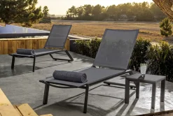 Best Bizzotto TAVOLINO IN ALLUMINIO ANTRACITE GK52 - CRUISE