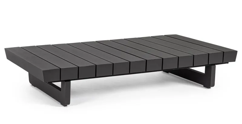 Discount Bizzotto TAVOLINO IN ALLUMINIO ANTRACITE WG21 - INFINITY