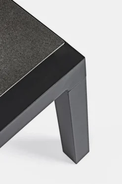 Bizzotto TAVOLINO IN ALLUMINIO ANTRACITE JX55 - KLEDI